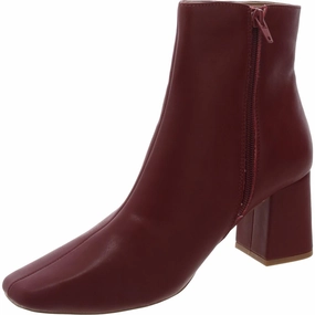 006929 Womens Zipper Manmade Ankle Boots Cheap Womens Boots for winter