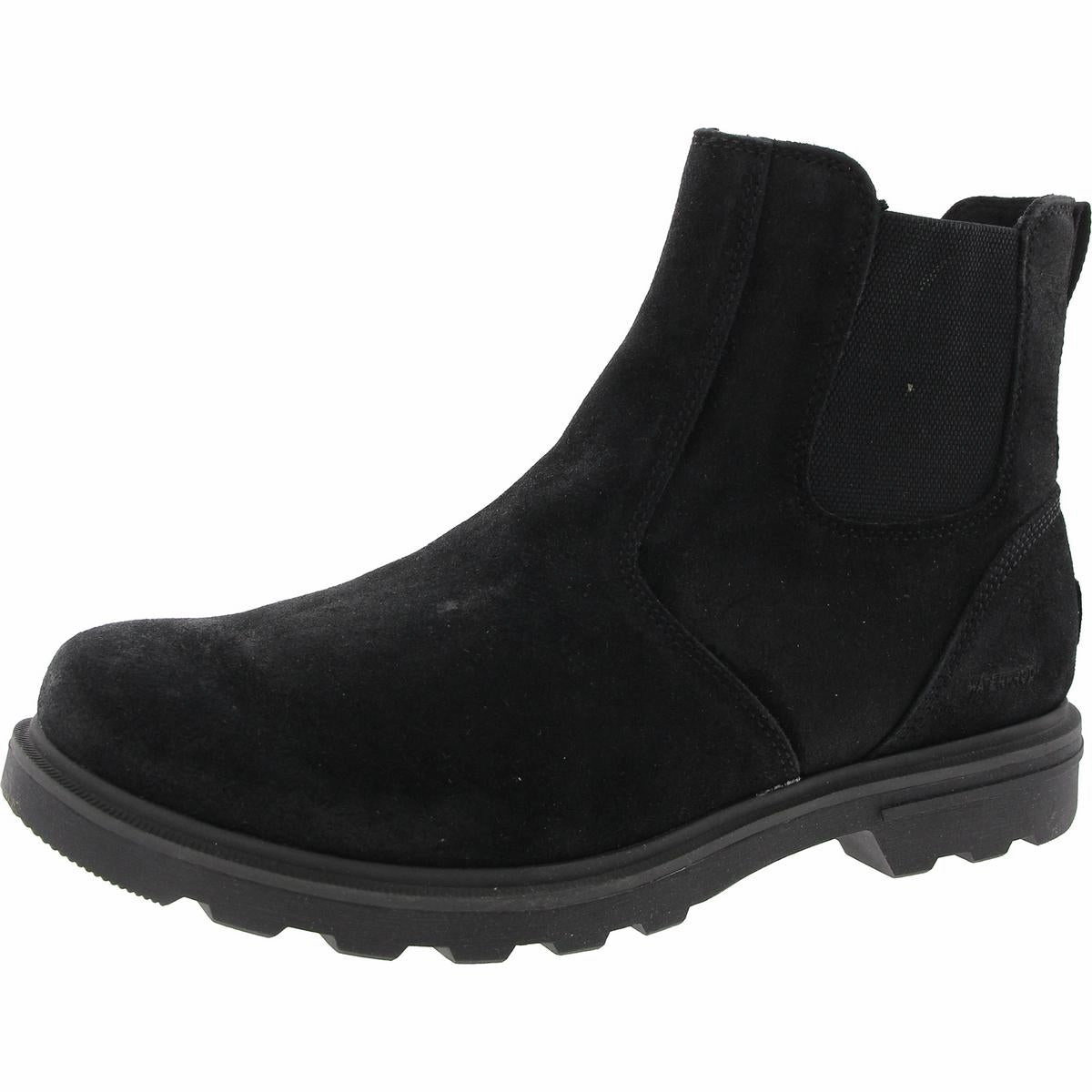 2028251010 Mens Two Tone Leather Chelsea Boots