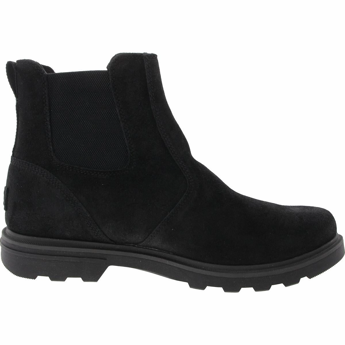 2028251010 Mens Two Tone Leather Chelsea Boots