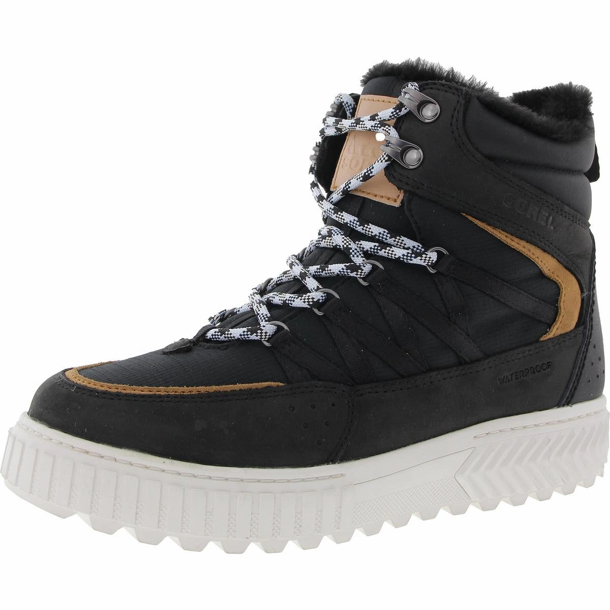 2088351010 Womens Waterproof Leather Winter & Snow Boots Discount Boots for Women