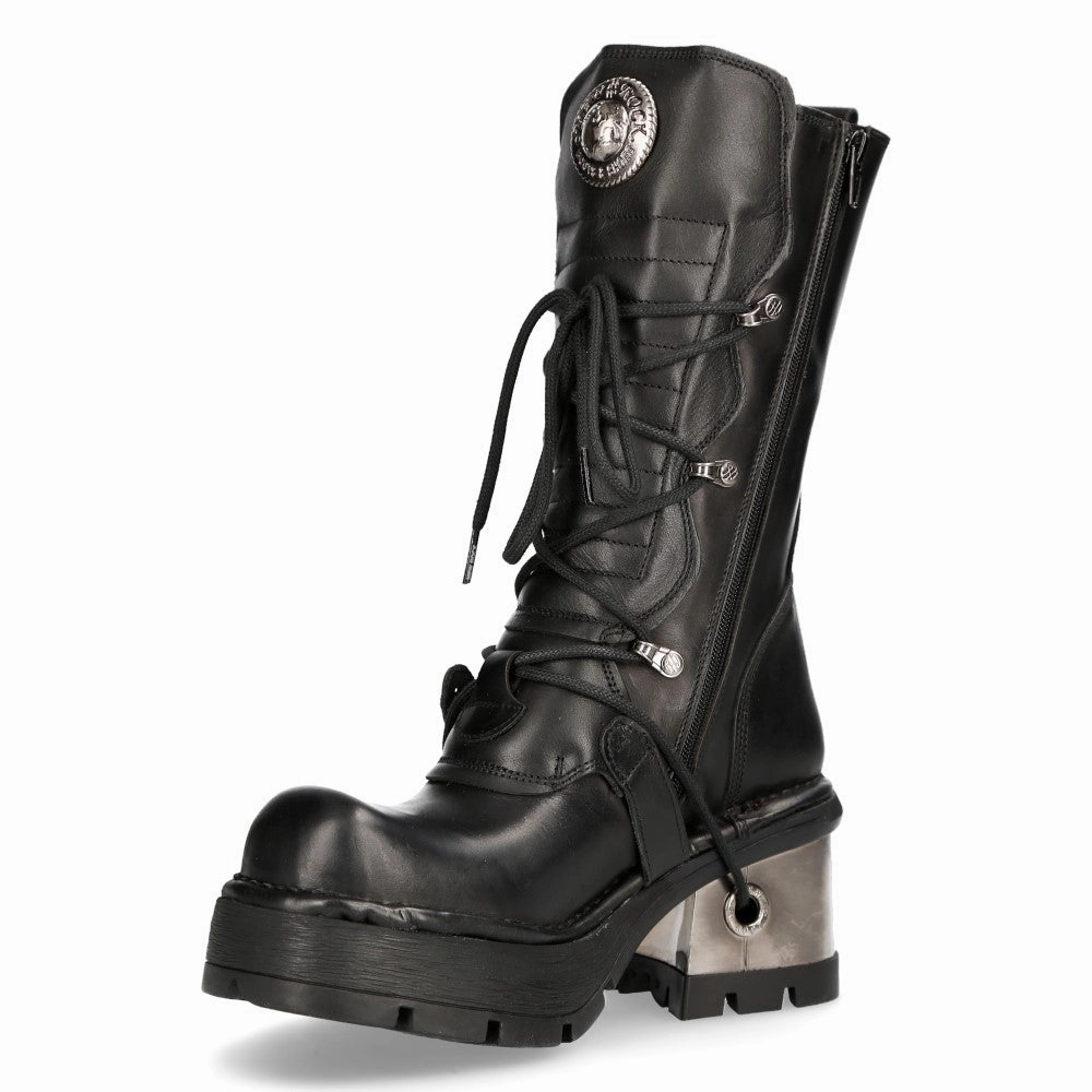 373-S33 Ladies Gothic Mid Calf Boots