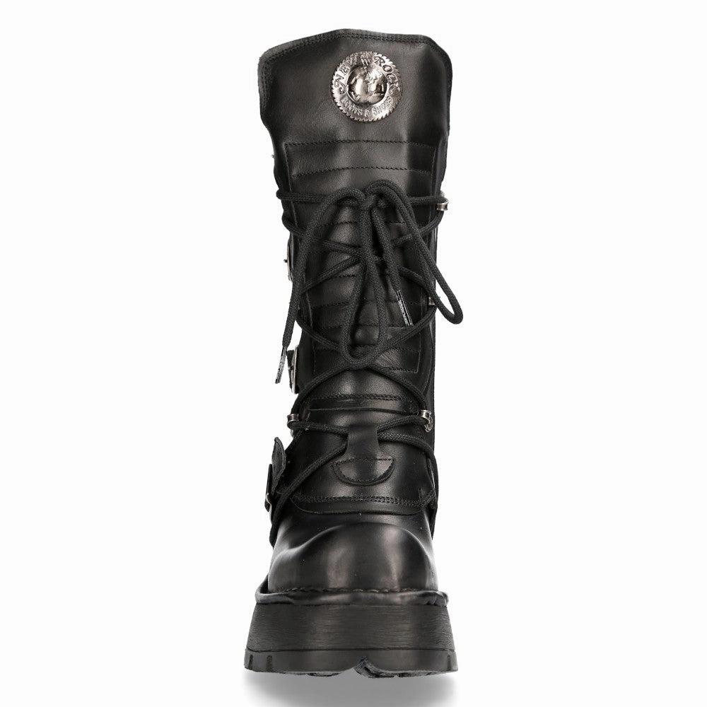 373-S33 Ladies Gothic Mid Calf Boots