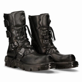 391-S18 Leather Mid Calf Boots Sale on Mens Chukka Footwear