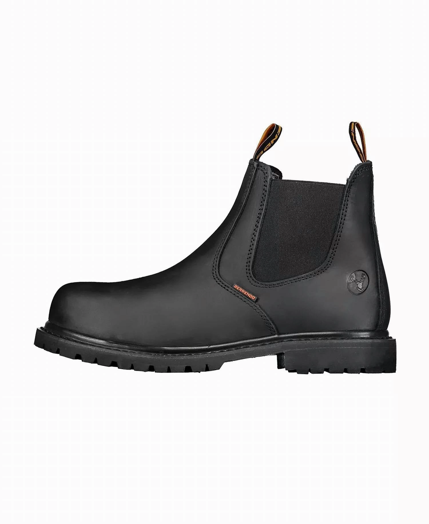 6 Steel Toe Work Boots In Black Buy Mens Chukkas online shop