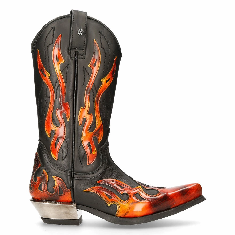 7921-S2 West Cowboy Leather Boots