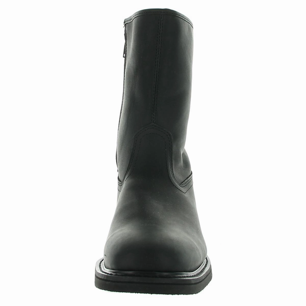9" Pile-Lined Mens Leather Pile Lined Mid-Calf Boots