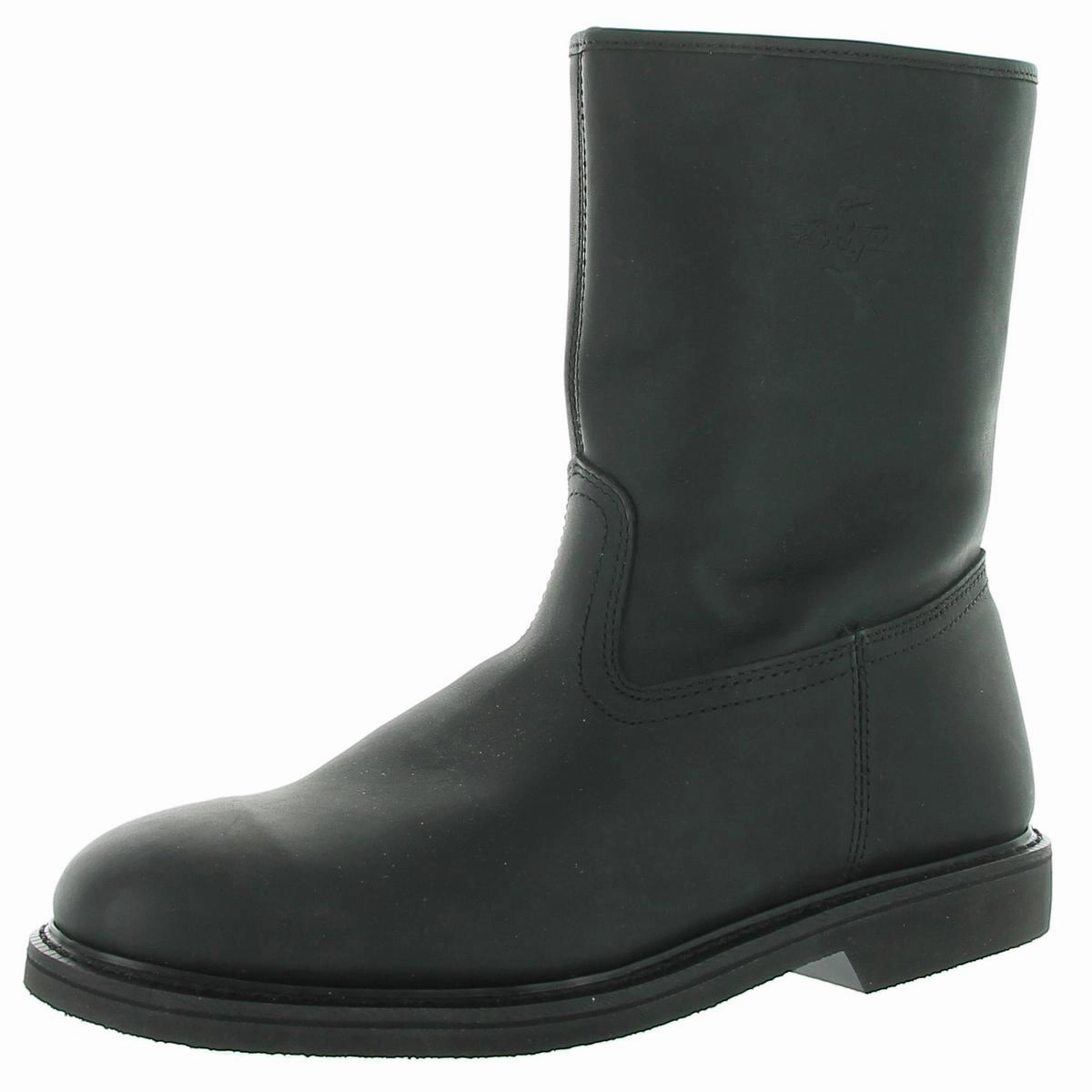 9" Pile-Lined Mens Leather Pile Lined Mid-Calf Boots Mens Chukka Boots outlet deals