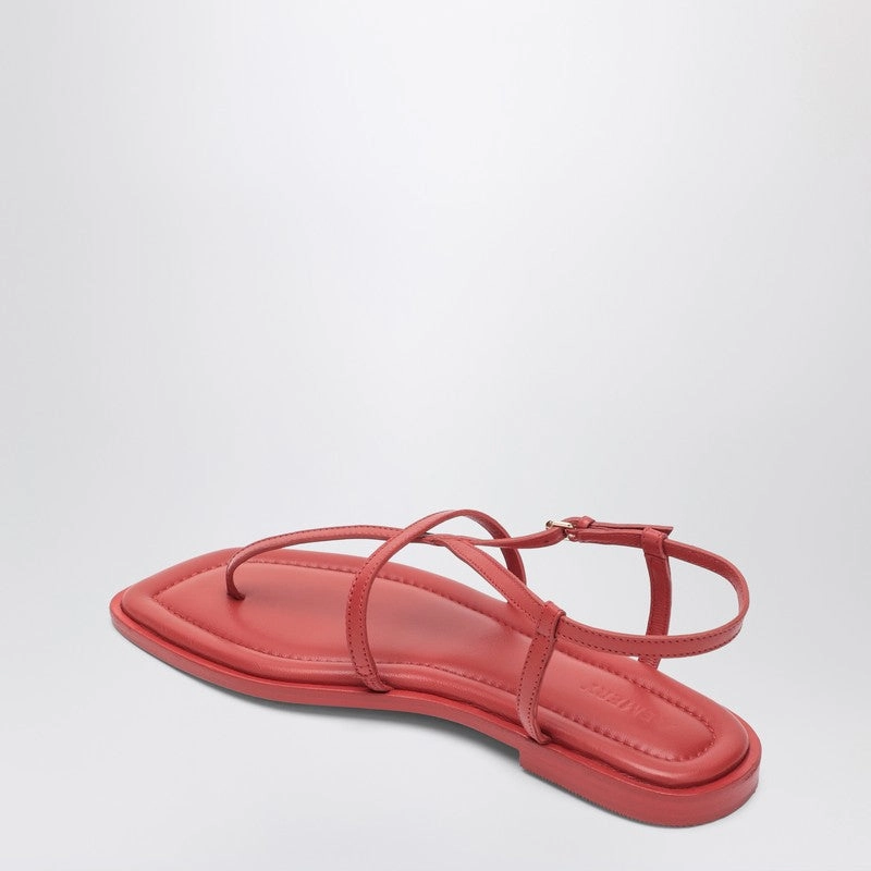 A.Emery Women's The Remly Sandals Cherry-Colou In Leather