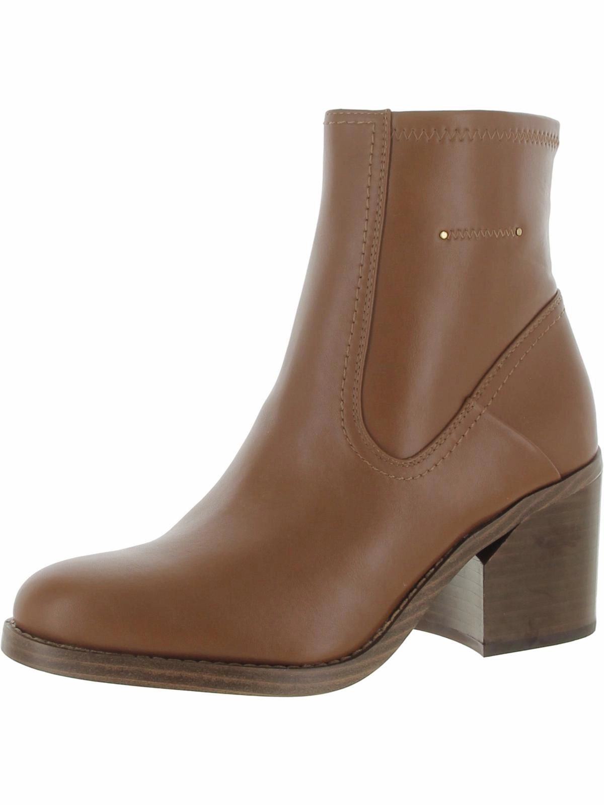 Abril Womens Faux Leather Short Mid-Calf Boots High-quality Womens Boots discount