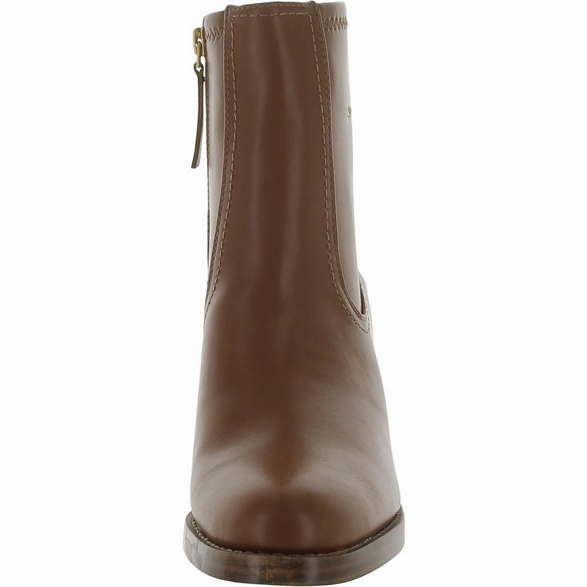 Abril Womens Faux Leather Short Mid-Calf Boots