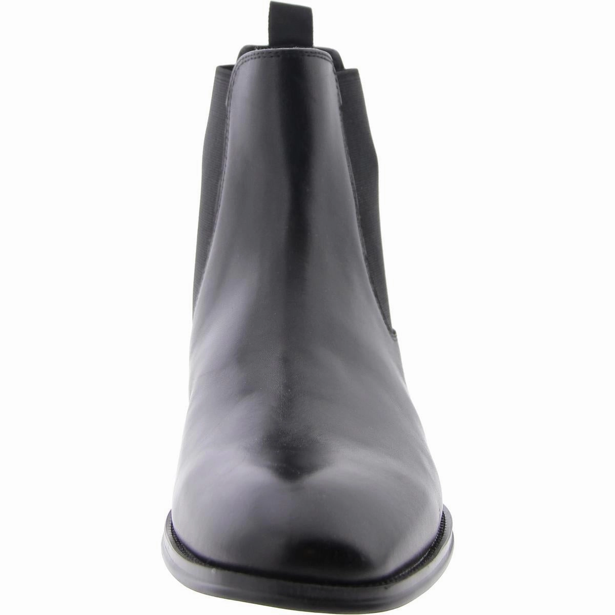 Adamo Mens Pull On Round Toe Chelsea Boots