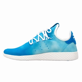 Adidas Pharrell Williams Tennis Hu Bright Blue/Footwear White-Footwear White  DA9618 Men's Mens Athletic Shoes clearance sale