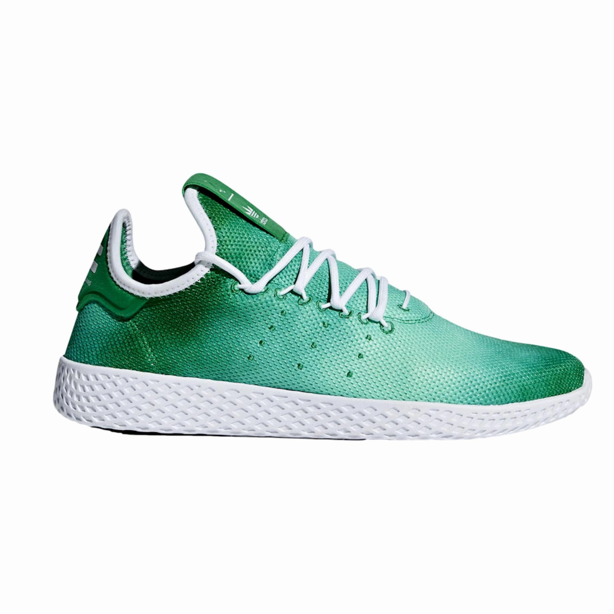 Adidas Pharrell Williams Tennis Hu Bright Green/Footwear White-Footwear White  DA9619 Men's Mens Athletic Shoes clearance sale