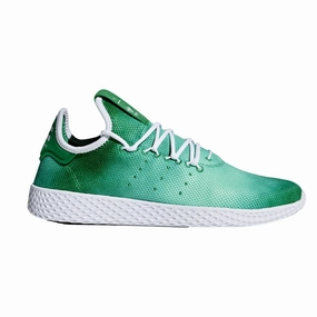 Adidas Pharrell Williams Tennis Hu Bright Green/Footwear White-Footwear White  DA9619 Men's Mens Athletic Shoes clearance sale