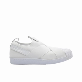 Adidas Superstar SlipOn Footwear White/Footwear White/Footwear White  BZ0111 Men's Mens Athletic Shoes clearance sale