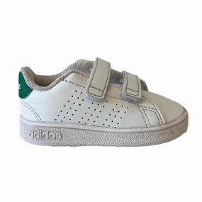 Adidas Unisex White | Green Sneakers Discount Boys Footwear online