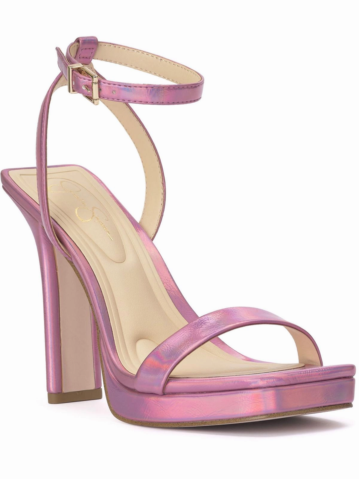 Adonia Womens Iridescent Heels