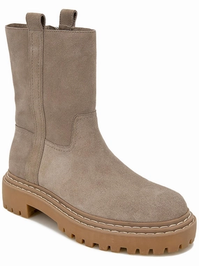 Adria Womens Leather Pull On Mid-Calf Boots Womens Boots clearance offers