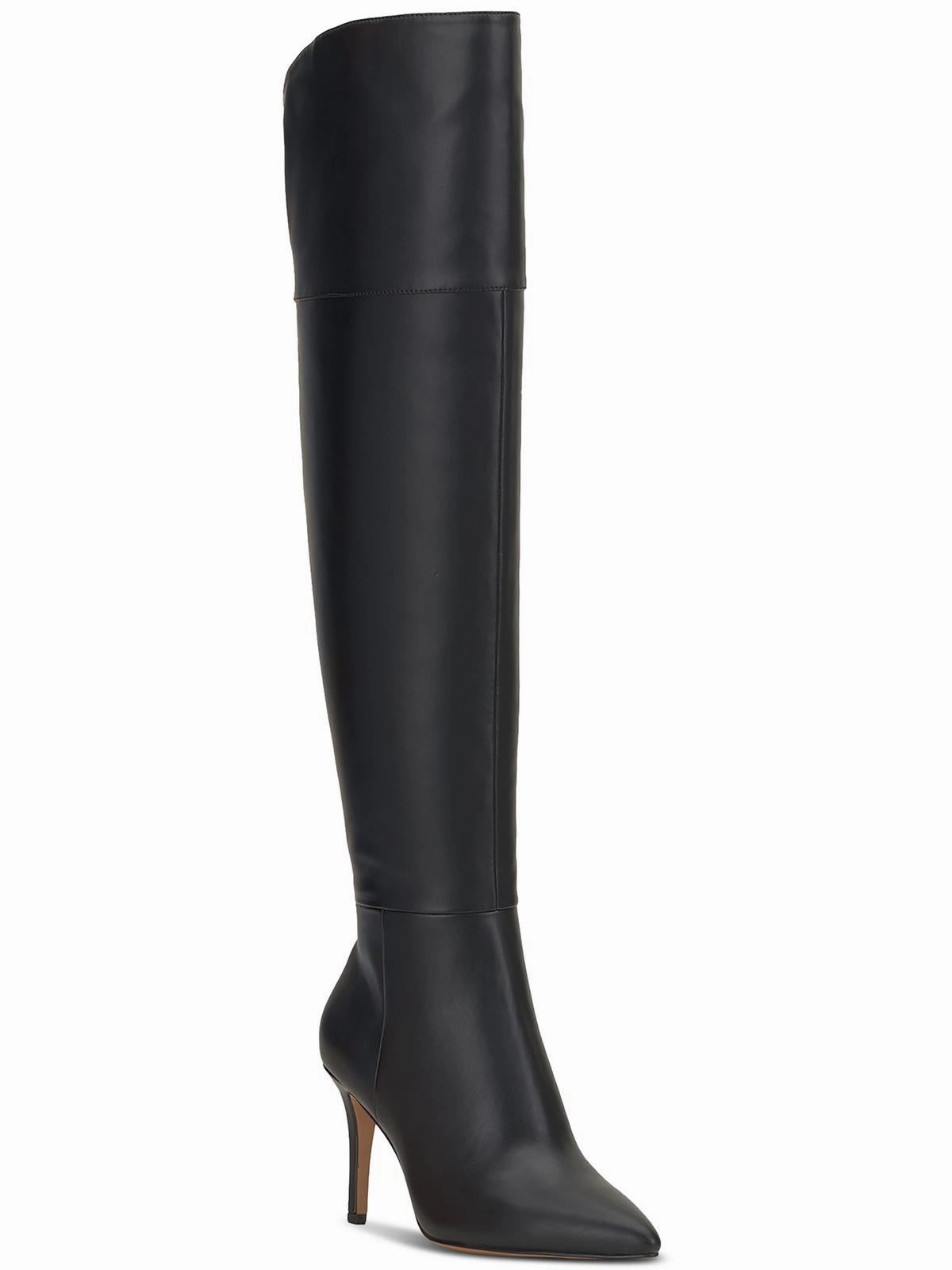 Adysen Womens Faux Suede Pointed Toe Over-The-Knee Boots Womens Dress Boots for less