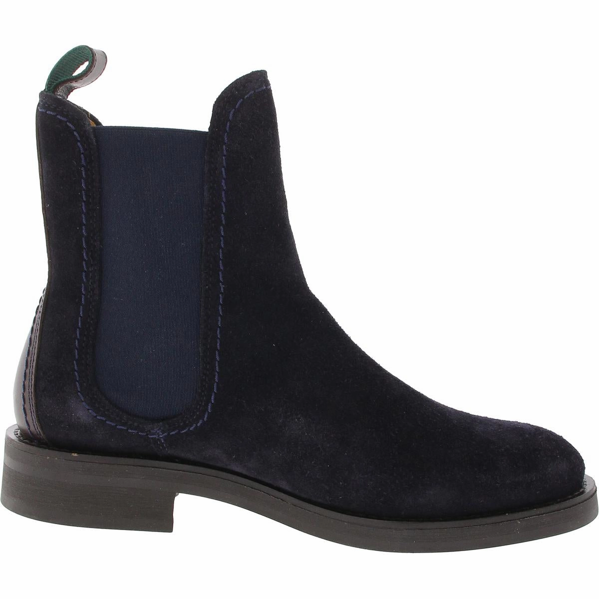 Aimlee Womens Solid Suede Booties