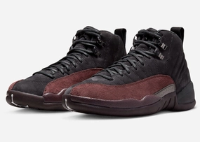 Air Jordan 12 x A Ma Manire DV6989-001 Women's 7 Black Lifestyle Shoes GBNC55 Womens Sports Shoes clearance