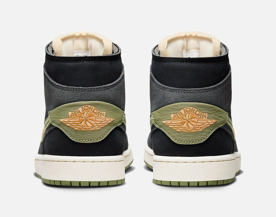 Air Jordan 1 Mid SE Craft FD6817-003 Sneaker Men 7.5 Black Lifestyle Shoe GBNC83