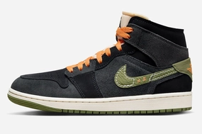Air Jordan 1 Mid SE Craft FD6817-003 Sneaker Men 7.5 Black Lifestyle Shoe GBNC83 Mens Sneakers & Athletic Shoes outlet