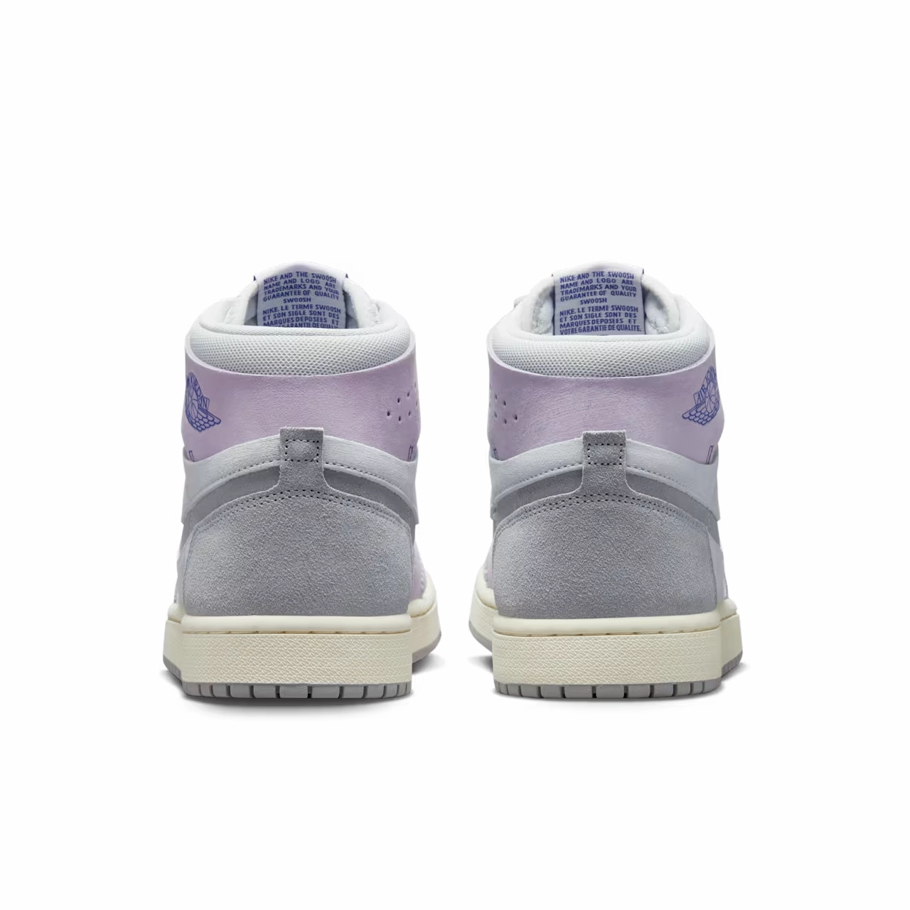 Air Jordan 1 Zoom CMFT 2 DV1305-005 Women's US 11.5 Gray Lifestyle Shoes GBNC88