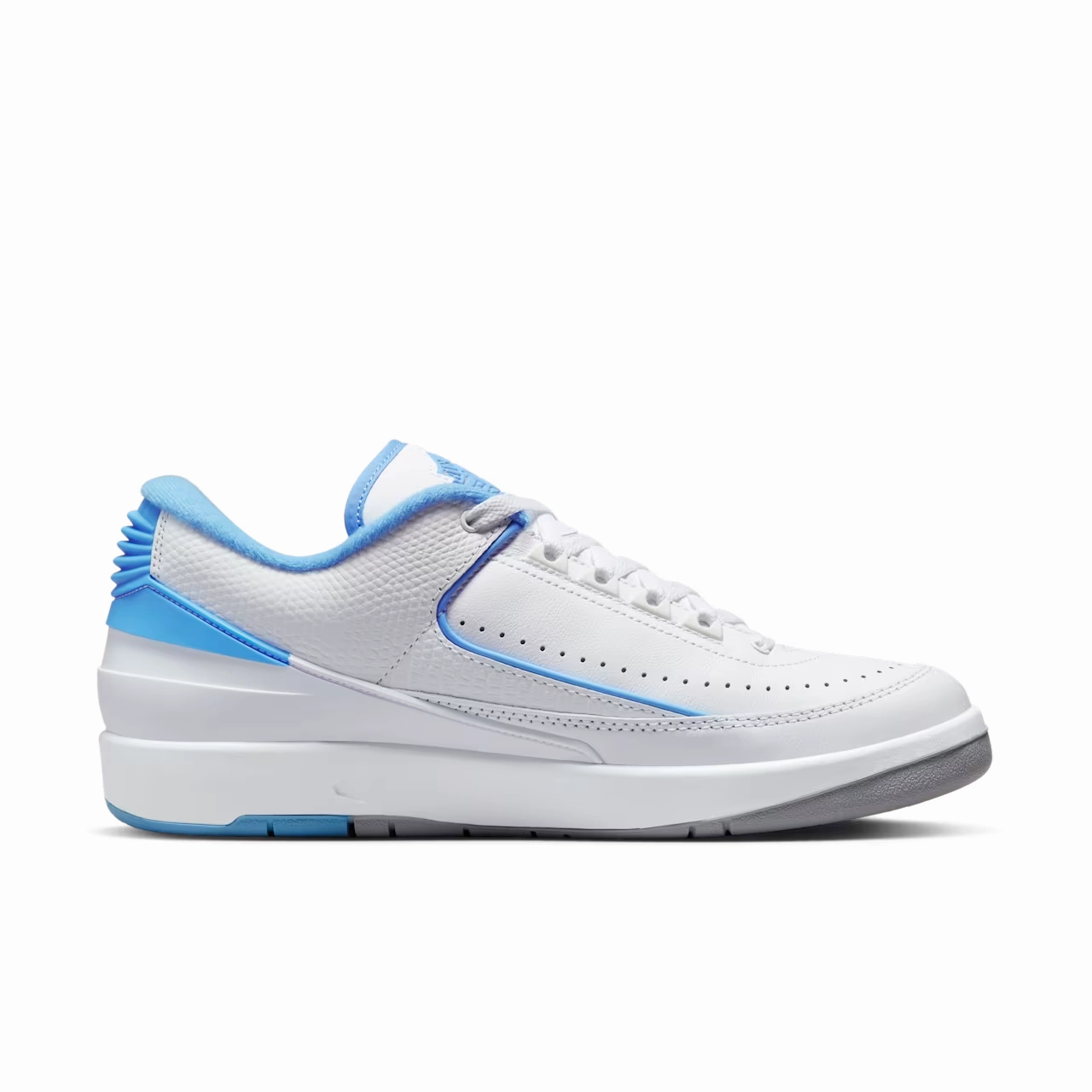 Air Jordan 2 Low DV9956-104 Men's White University Blue Basketball Shoes GBNC285
