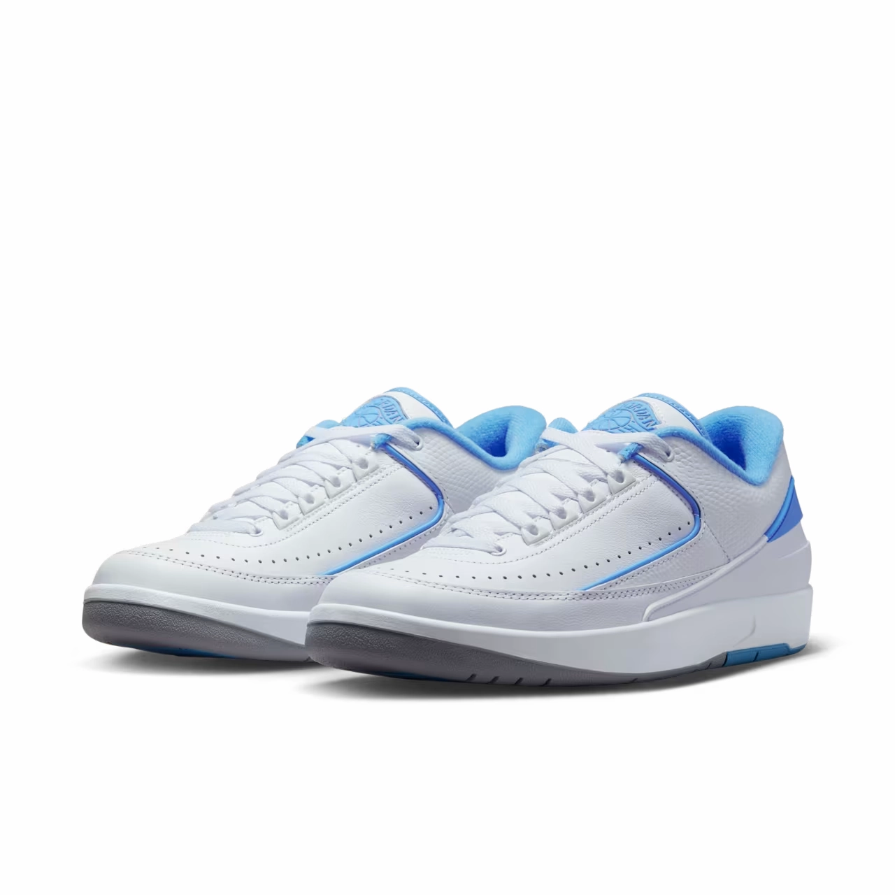 Air Jordan 2 Low DV9956-104 Men's White University Blue Basketball Shoes GBNC285