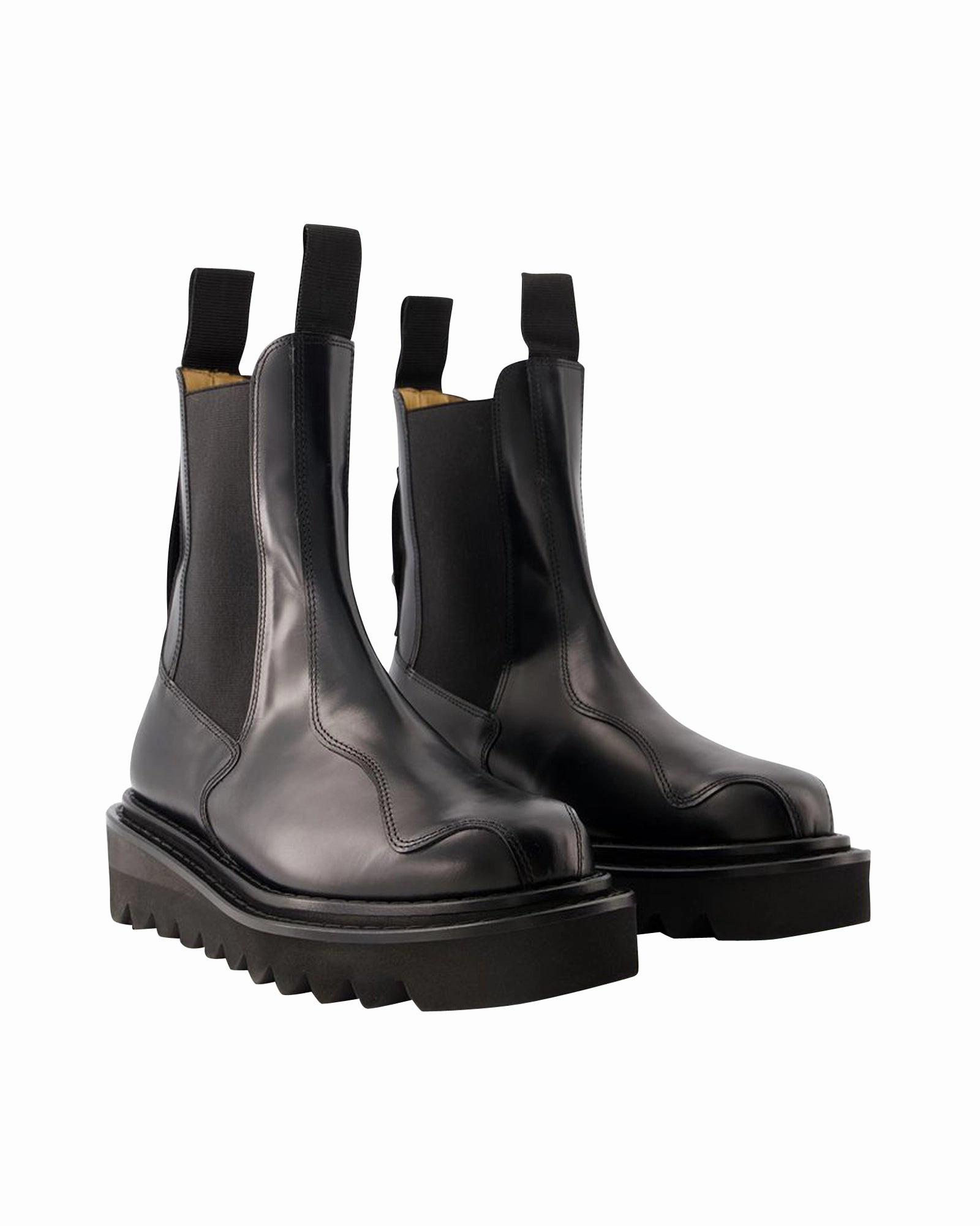 Aj1146 Boots - Toga Pulla - Leather - Black