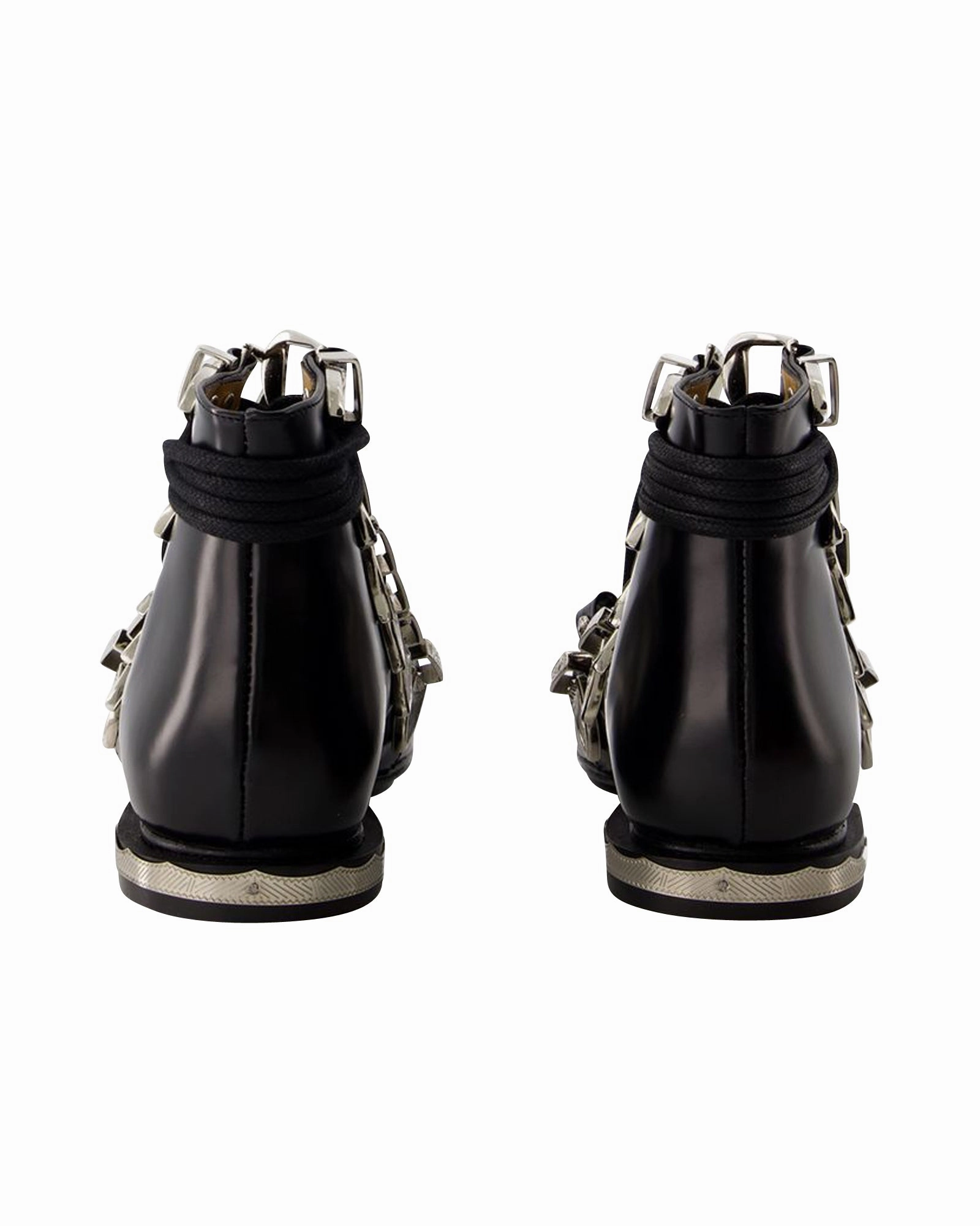 Aj1284 Ankle Boots - Toga Pulla - Leather - Black