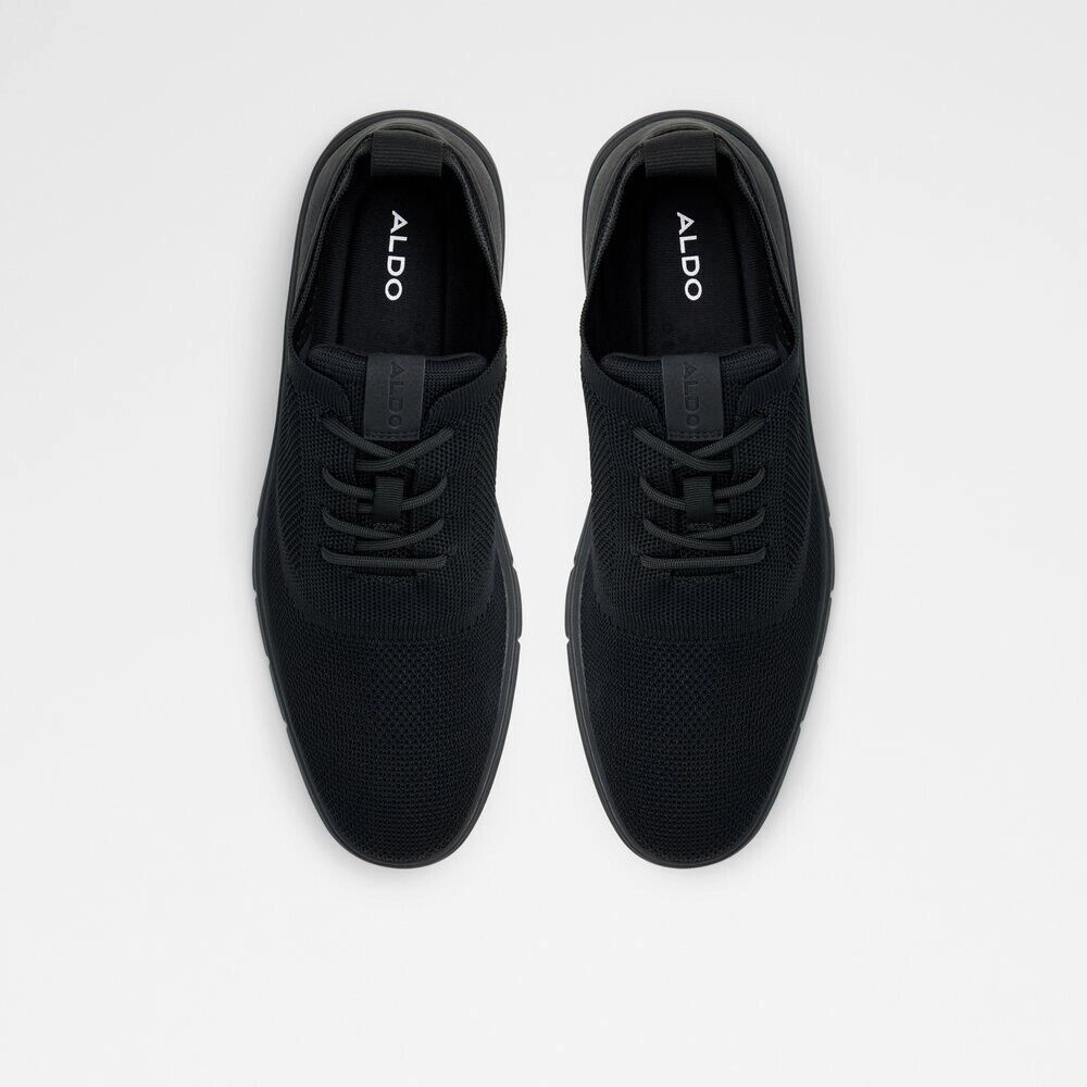 Aldo Bruge AL07263-BLK Sneakers Mens US 9.5 Black Comfort Lifestyle Shoes FZP440