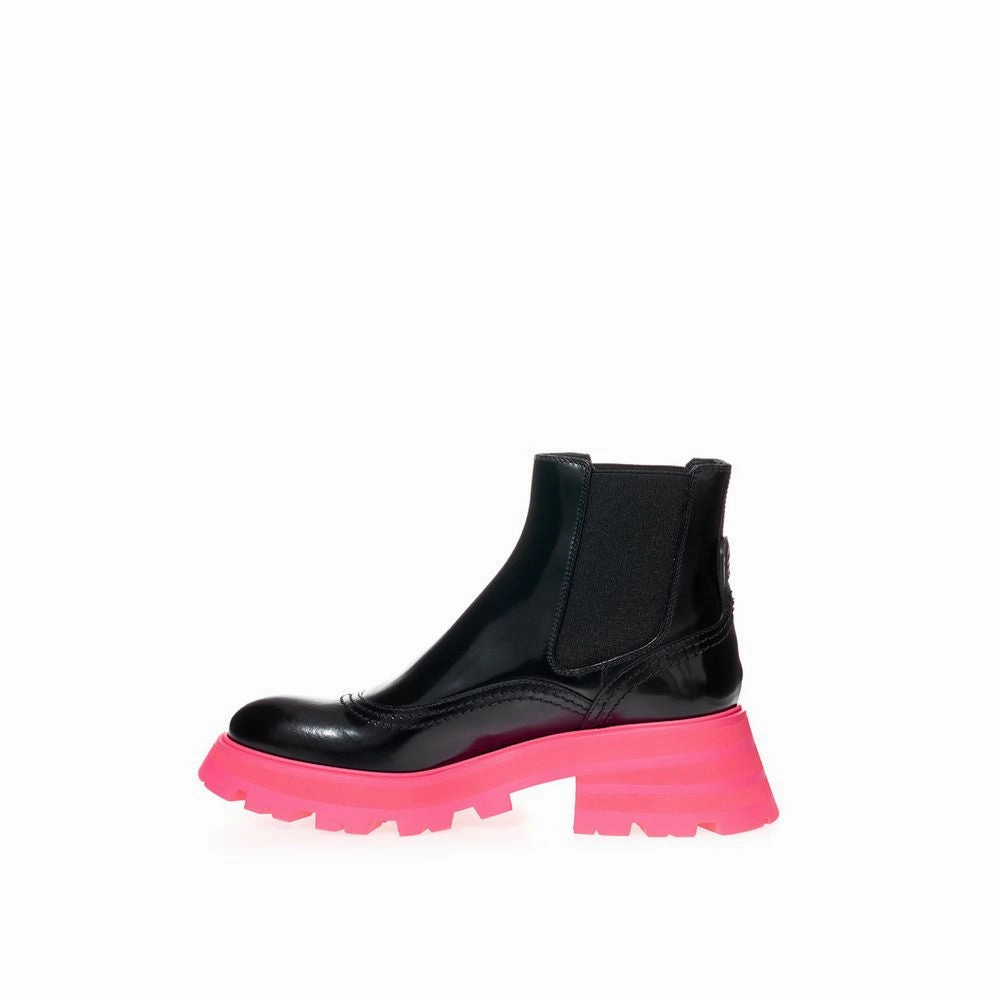 Alexander McQueen Elegant Leather Women's Boots