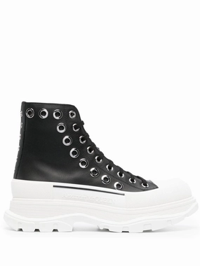 Alexander Mcqueen Men's Tread Slick Ankle Boots Buy Mens Chukkas online shop