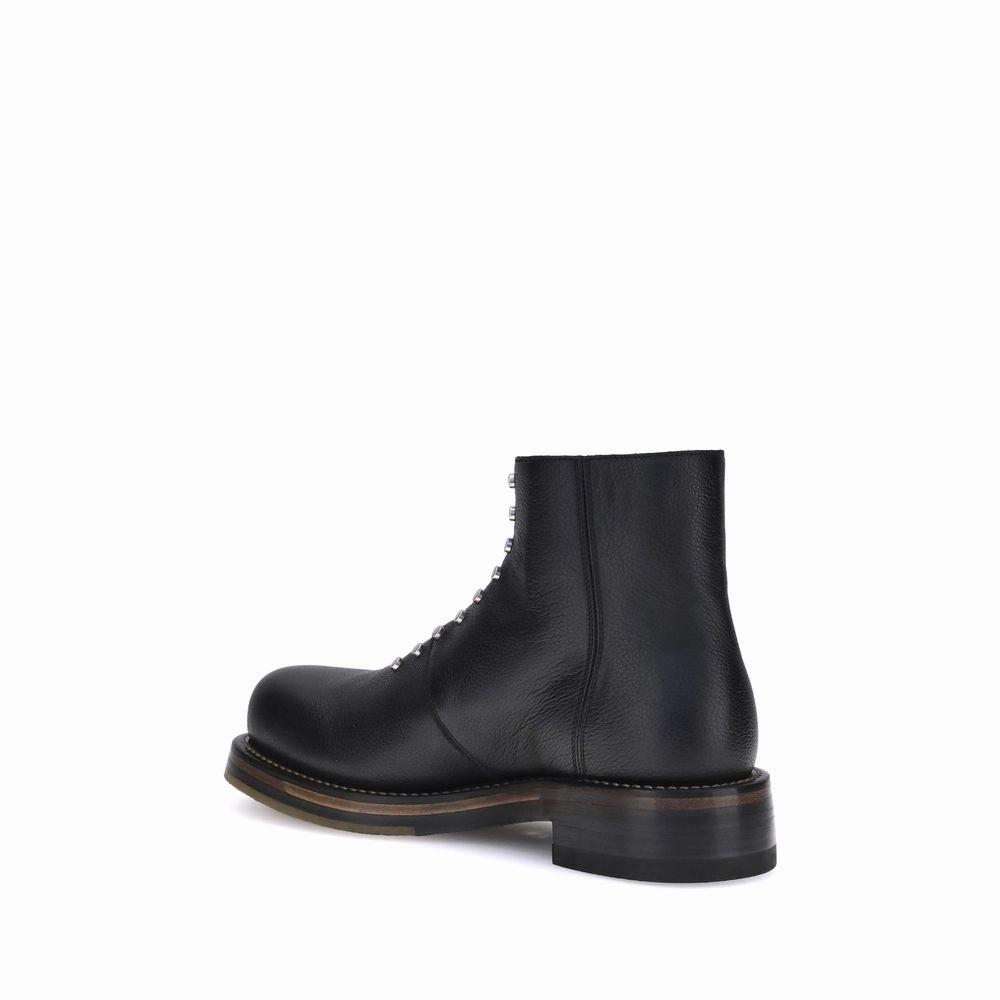 Alexander McQueen Studded leather Ankle Men's Boots