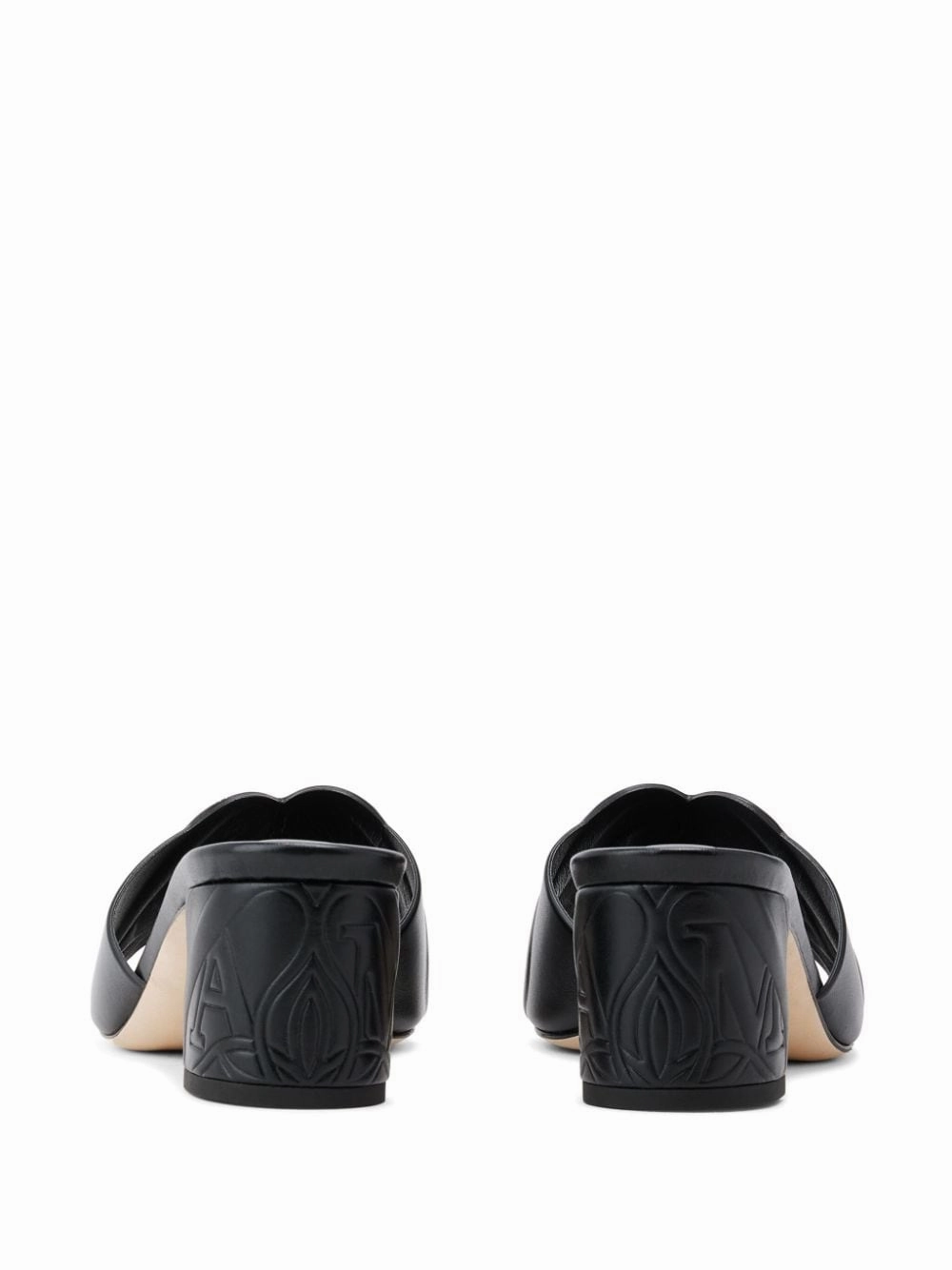 Alexander Mcqueen Women's Seal Leather Mules