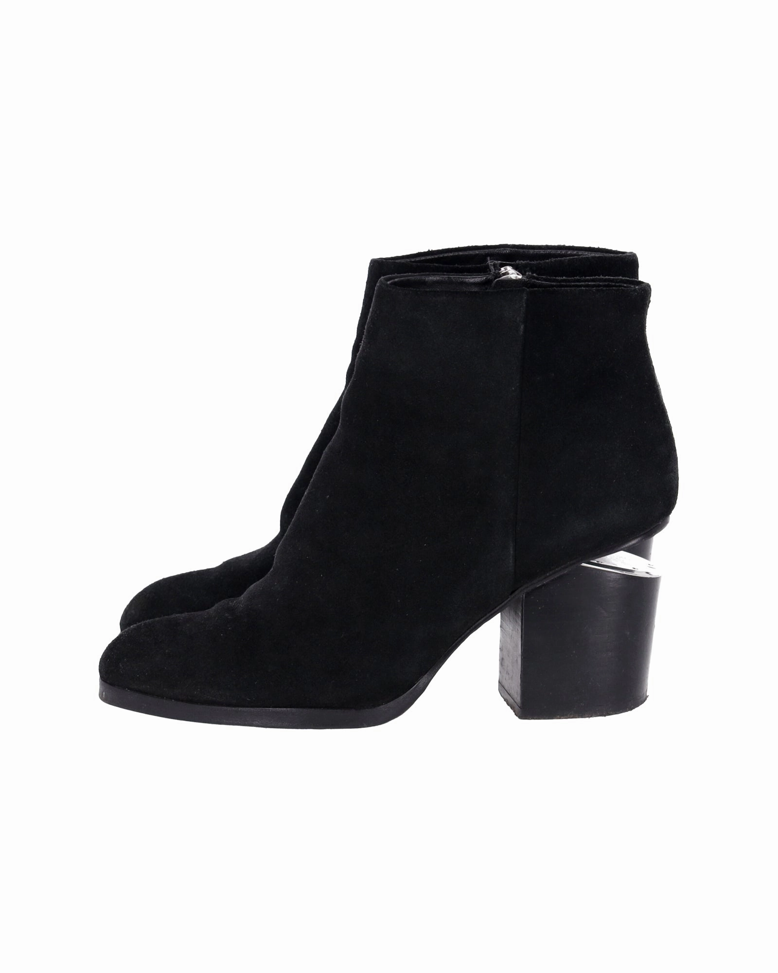 Alexander Wang Gabi Boots in Black Suede