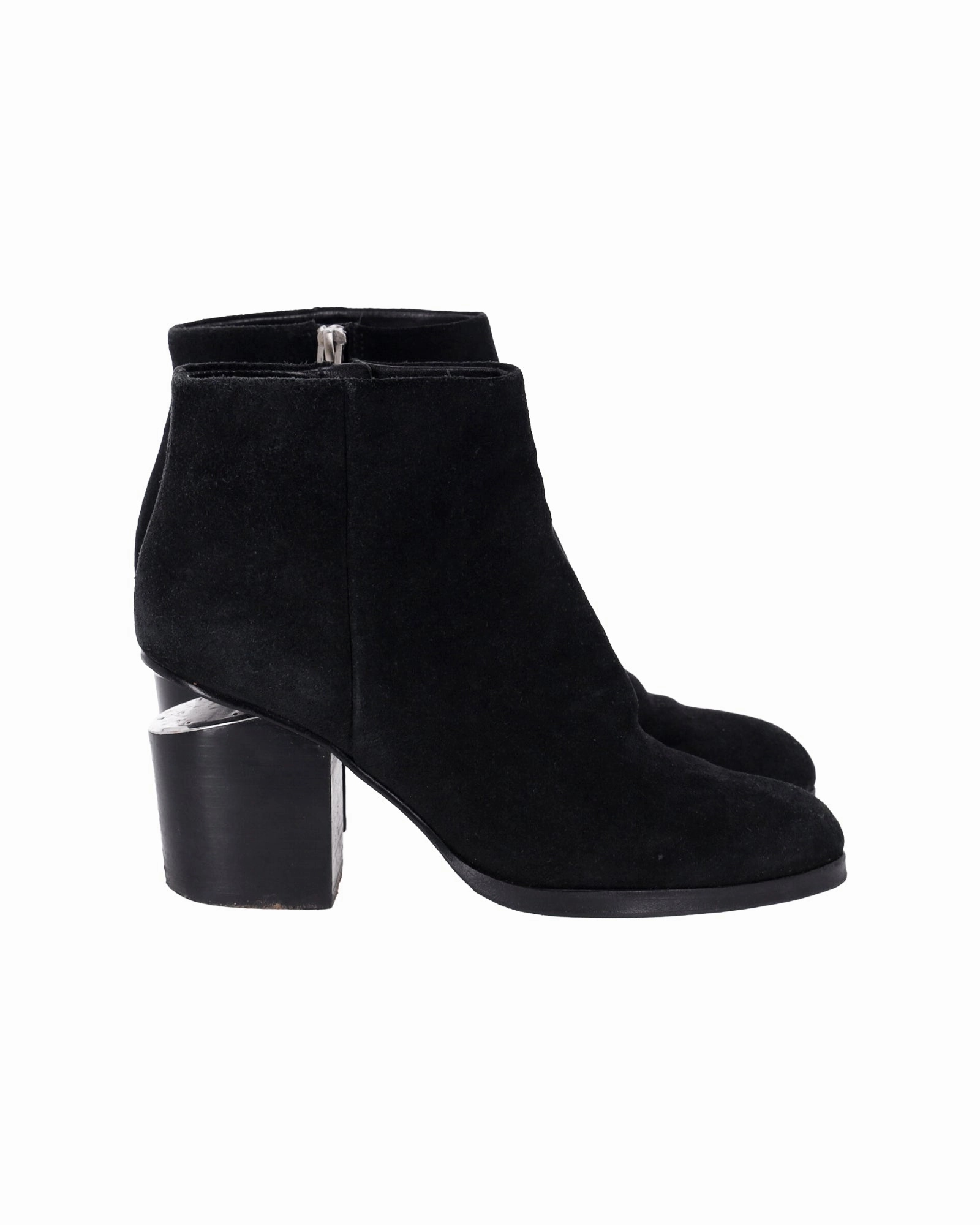 Alexander Wang Gabi Boots in Black Suede Womens Boots clearance offers