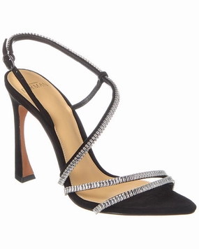 Alexandre Birman Alana Zircone 100 Leather Sandal Black Fashion Womens Sandals online shop