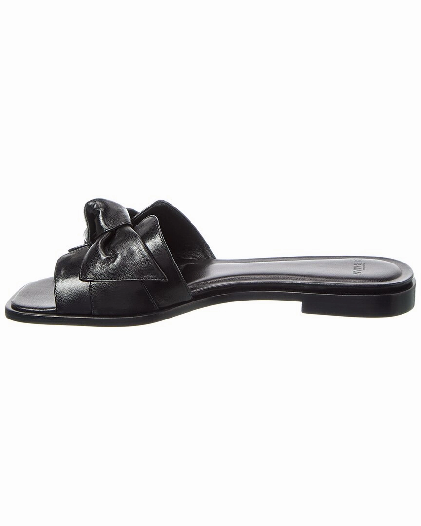 Alexandre Birman Maxi Clarita Leather & Suede Sandal