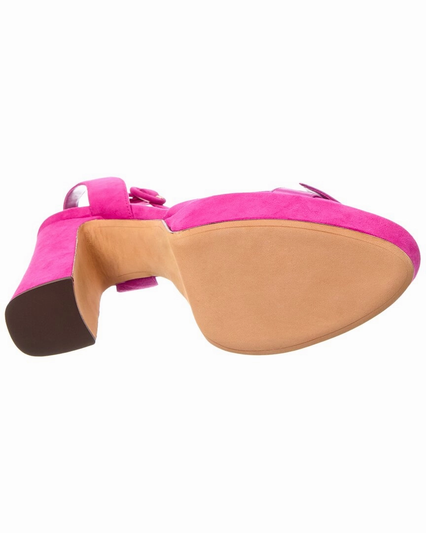 Alexandre Birman Pepitta 120 Suede Platform Sandal
