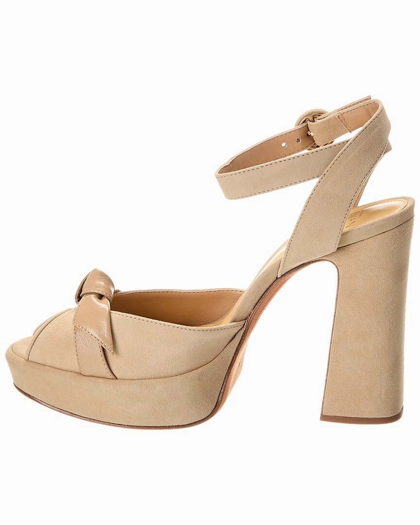 Alexandre Birman Pepitta 120 Suede Platform Sandal
