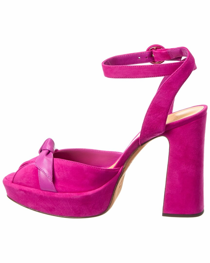 Alexandre Birman Pepitta 120 Suede Platform Sandal