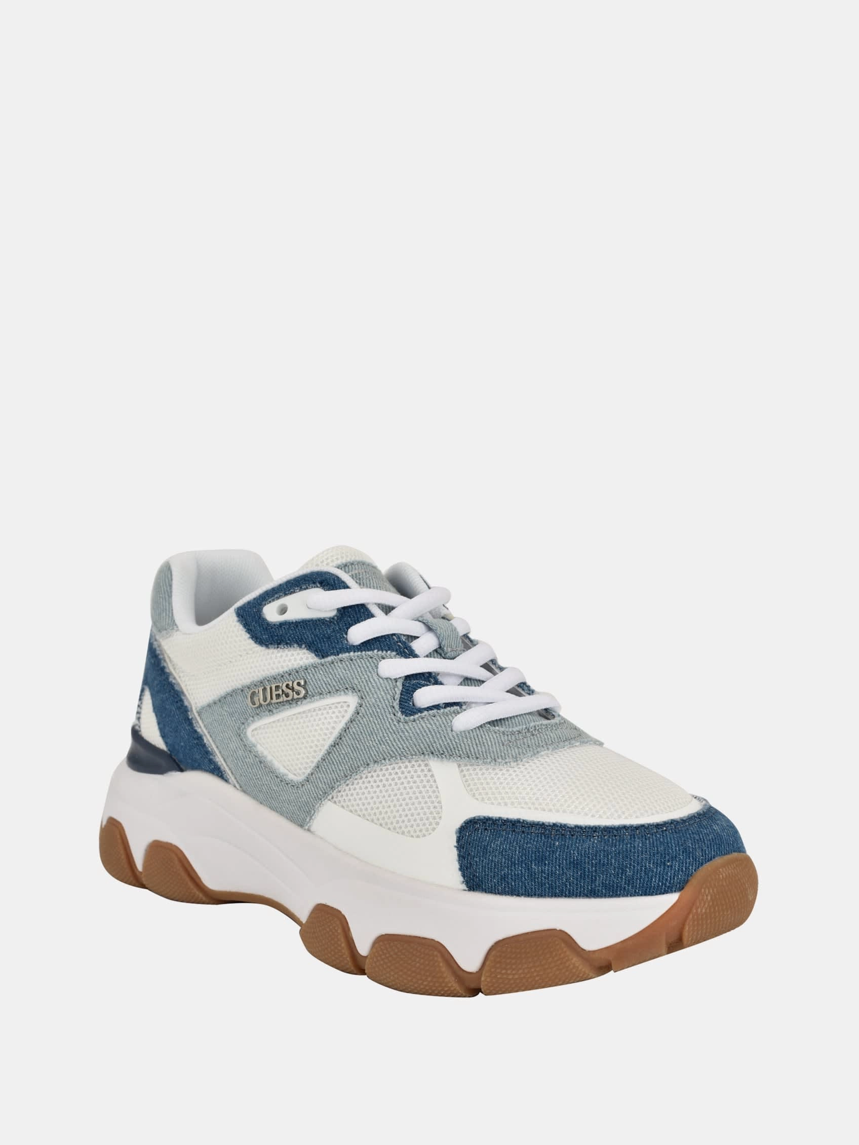 Alisses Faux-Suede Jogger Sneakers Womens Sports Shoes clearance