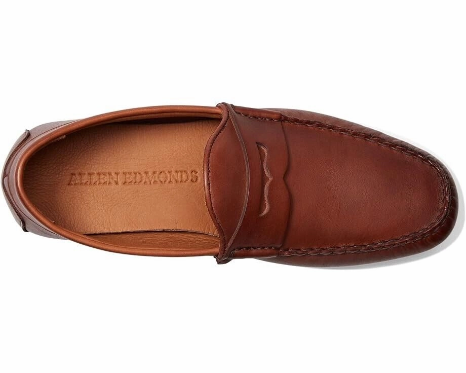Allen Edmonds Super Sport Penny Loafer Men's 9.5 Dark Chili Leather Shoes KHD612