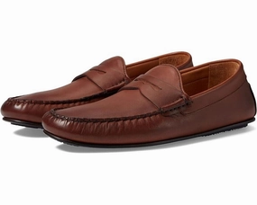 Allen Edmonds Super Sport Penny Loafer Men's 9.5 Dark Chili Leather Shoes KHD612 Mens Athletic Shoes clearance sale