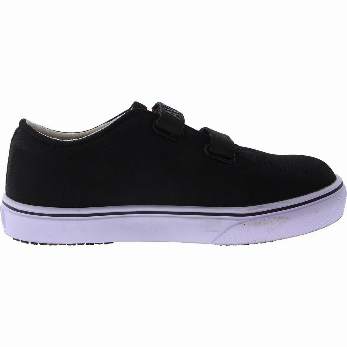 Alley E-On Mens Canvas Ankle Work & Safety Shoes