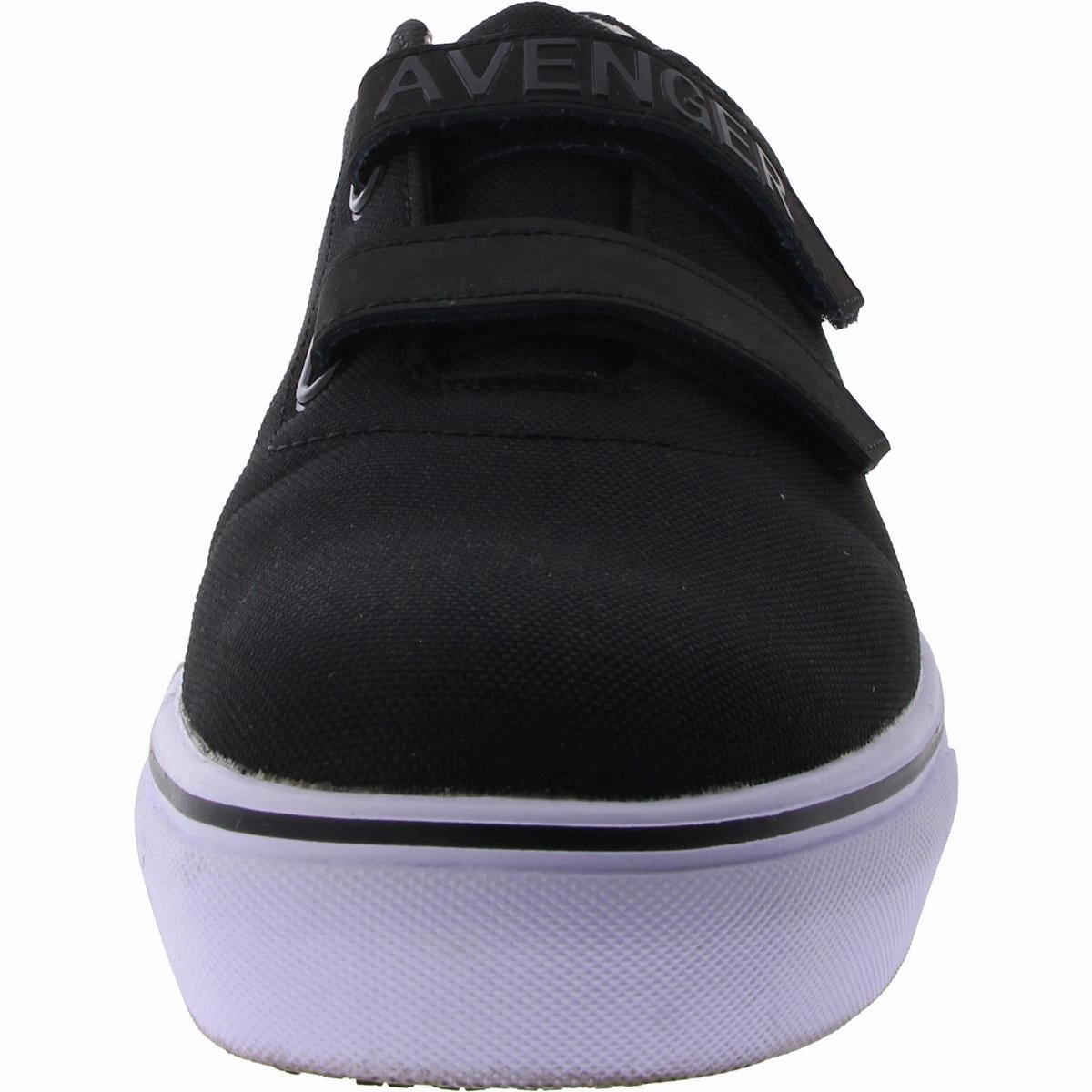 Alley E-On Mens Canvas Ankle Work & Safety Shoes