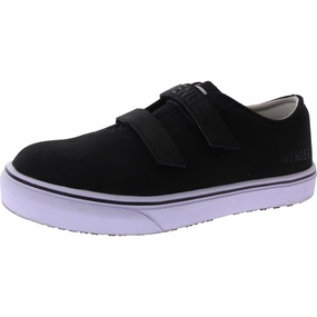 Alley E-On Mens Canvas Ankle Work & Safety Shoes Cheap Mens Athletic Sneakers